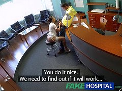 Mea Melone's fakehospital sex: POV nurse gives patient a hard reality check
