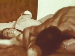 Youthful Couple Enjoys Fully hardcore in Bed (1960s Vintage)