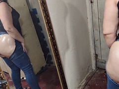Beauty fucks in jeans