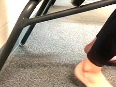 Candid teenage french pedicure in class *like for more videos*