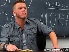 Rilynn Rae, the sexy schoolgirl, gets drilled hard in her classroom by her horny teacher