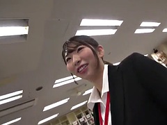 Japanese beautiful office lady