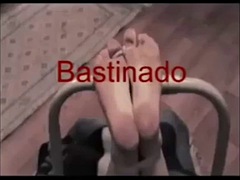 Hard whipping of Bastinado