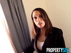 PropertySex - Motivated real estate agent uses her pussy to land client