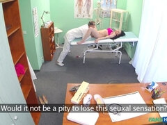 Doctors cock persuades sexy patient not to have an unneeded operation