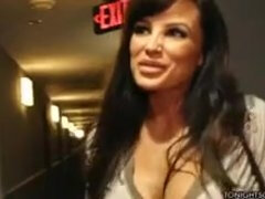 Lisa Ann hot outdoor anal fucking