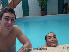 Watch as you're the one who's taken in by this teen Czech pornstar's spa