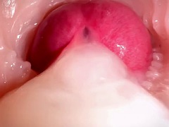 Pussy Cam with Creampie and Creampie
