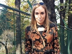 GERMAN SCOUT - Fashion Teenage Model Liza Talk to Rectal for Cash
