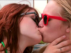 Bree Daniels and Dakota James in some some hot girl-girl action