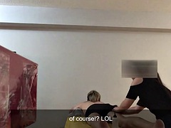 Real korean rmt trainee given by huge asian cock 2nd app