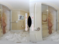 Naughty America VR Bridgette B. seduces neighbor while showering - Bridgette b