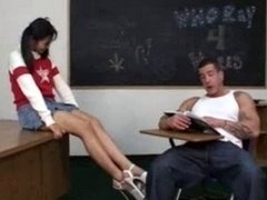 Oriental Schoolgirl Fucked Hard In Classroom