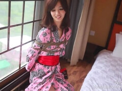 Tyingart Mai Kimono Bondage