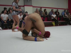 Squirting Orgasms, Real Wrestling, Sex fighting at it's finest
