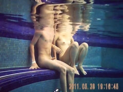 Underwater nudists