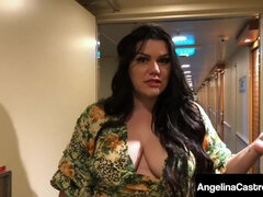 BBW Angelina Castro Masturbates As Virgo Peridot Blows BBC!