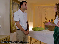 FantasyMassage Lena Paul is scorching & Bothered by Ex
