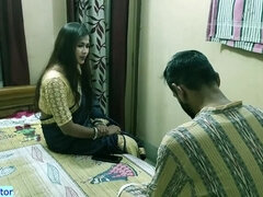 Beautiful Indian bengali bhabhi having sex with loan agent! Best Indian web series sex