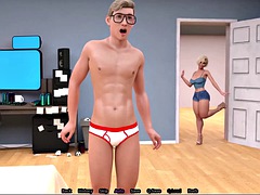 Sexbot 1 - Sam Walked in While Mr. Bigdick Was Half Naked... Mr. Bigdick Found Alexa