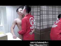marvelous CHINA COURIER BOY pummel ANOTHER HANDSOME guy