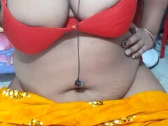 아시안, 큰 엉덩이, 큰 가슴, 약간 뚱뚱한, 인도인, 밀프, 엄마, 웹캠