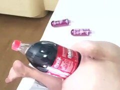 Amatør, Bizart, Flaske, Dildo, Ekstrem, Fetish, Mor jeg gerne vil kneppe, Orgasme