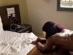 African Teen with Big Ass Fucks during Lockdown