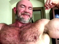 Hairy, gay muscle, hairy