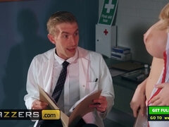 Marica Chanelle & Danny D's First Naughty Nursing Session - Brazzers' Docs Adventure