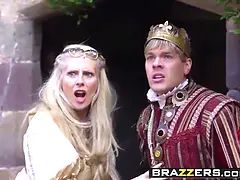 Brazzers - zz series - (Peta Jensen) (Marc Rose) - storm of kings parody part four