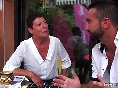 Marielle French Cougar Fucked By Younger Man