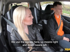 Fake Driving School - Learner Issues Sexual Ultimatum 1 - Charlie Dean