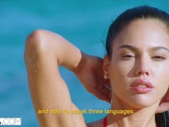 Playa, Mamada, Morena, Papá, Sexo duro, Latina, Adolescente, Tetas