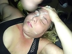 Point of view fat wifey massive cum facial cumshot compilation from bbc (assfucking queen sophia f)
