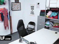 Takahuone, Isot tissit, Takaapäin, Hd, Toimisto, Pillu, Stripata, Tabu