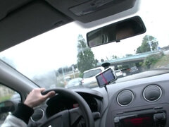 Mamada, Coche, Europeo, Maduro, Feo