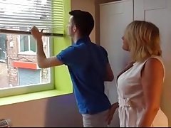 Mommy fucked by young estate agent