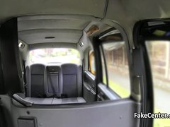 Dirty anal for chubby milf in taxi