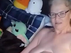 Américain, Belle grosse femme bgf, Blonde, Mamie, Seins flasques, Solo