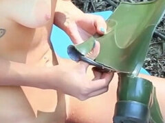 18 jahre, Leie, Braunhaarige, Fetisch, Im freien, Titten