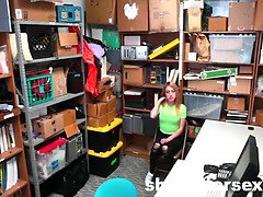Naive teen undress searched and banged shopliftersex.com