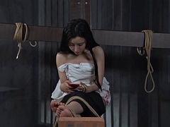 Amateur, Asiatique, Nana, Bondage, Chinoise, Pieds