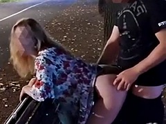 VIRAL SEX ON THE STREET IN THE CITY! LilyKoti