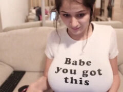 18, Naturlig, Orgasme, Lille kvinde, Solo, Teenager, Bryster, Vibrator