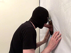Alpha masculine owns me at my glory hole, face pokes and gets very verbal