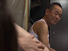 아시안, 큰 가슴, 오랄섹스, 일본인, 나이든, 밀프, 셀카, 젖가슴