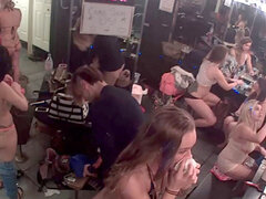 Live explosion from unwrap club dressing room