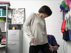 Coulisses, Police, Chatte, Volé, Se déshabiller, Tabou, Adolescente, Nénés