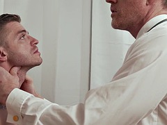 FunSizeBoys - Big doctor daddy raises patient back to table